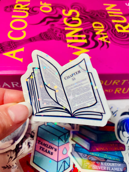 Pegatina de lectura de libros